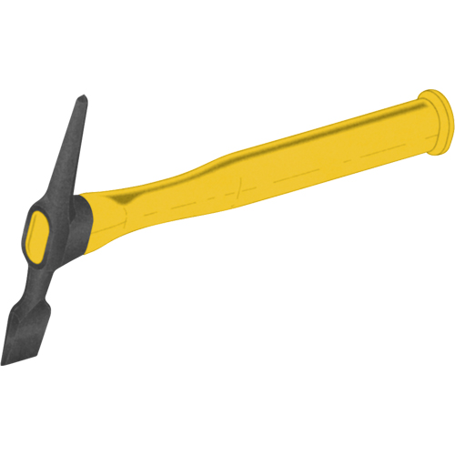Plastic Handle Chipping Hammers, 11-7/8", 16 oz. Head, Steel TGS INDUSTRIEL