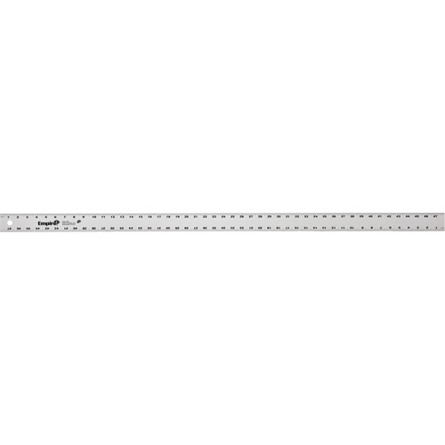 Heavy-Duty Straight Edge, 48" L, Aluminum, 1" Graduations TGS INDUSTRIEL