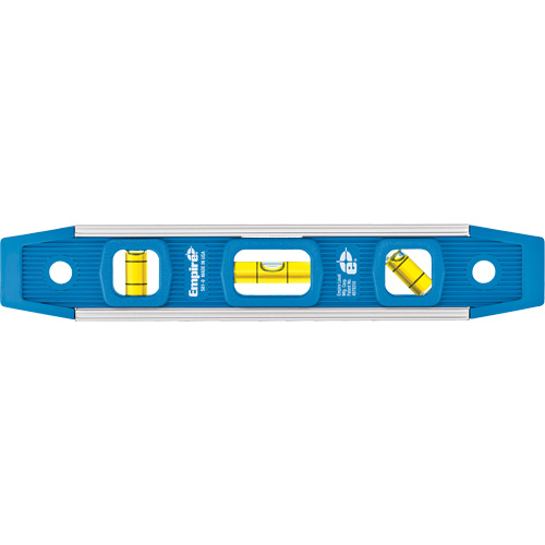Torpedo Level, 9" L, Aluminum, 3 Vials, Magnetic TGS INDUSTRIEL