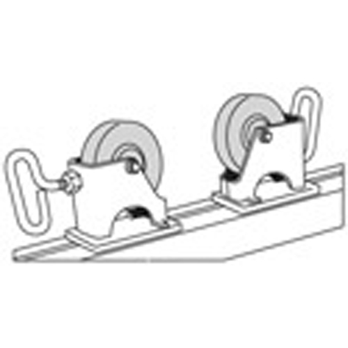 Support Adjust-A-Rolls, Capacit&eacute; de chargement 1000 lb, Capacit&eacute; max. de tuyau 36" TGS INDUSTRIEL