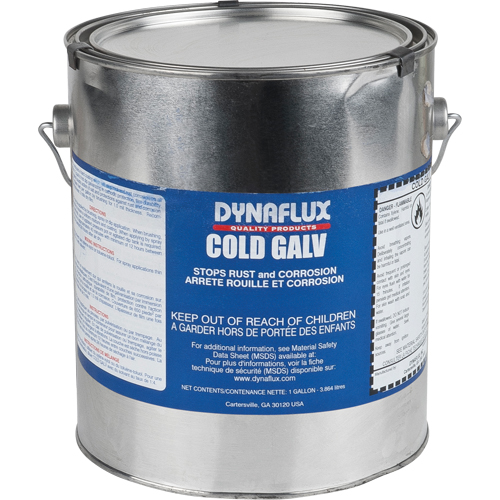 Galvanisants &agrave; froid - Rev&ecirc;tement galvanisant au zinc, Gallon TGS INDUSTRIEL
