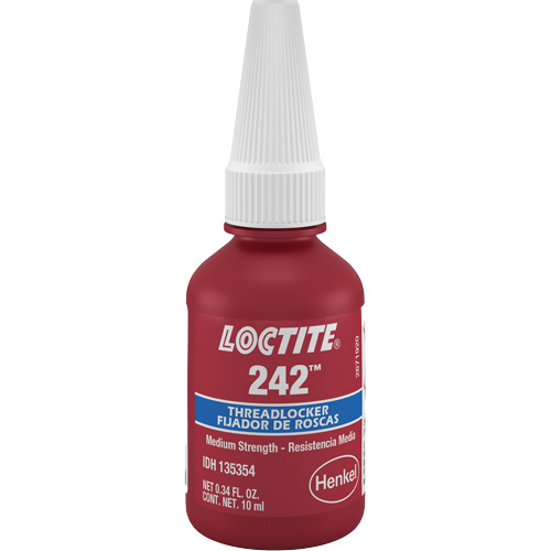Threadlocker 242 , Blue, Medium, 10 ml, Bottle TGS INDUSTRIEL