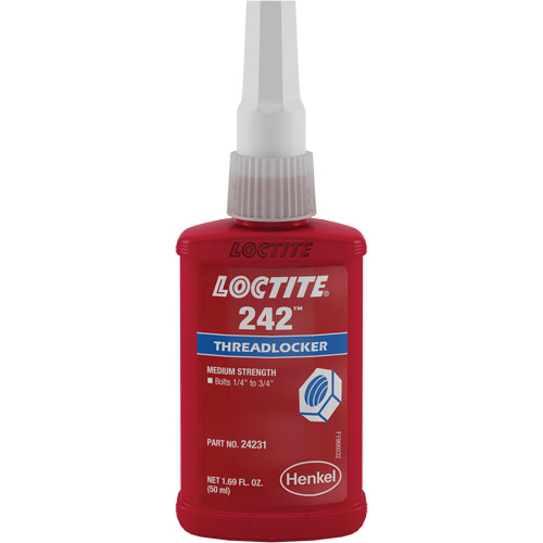 Threadlocker 242 , Blue, Medium, 50 ml, Bottle TGS INDUSTRIEL