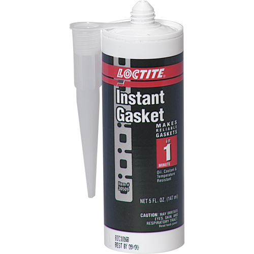 Scellant &agrave; joints Instant Gasket, Cartouche, Noir TGS INDUSTRIEL