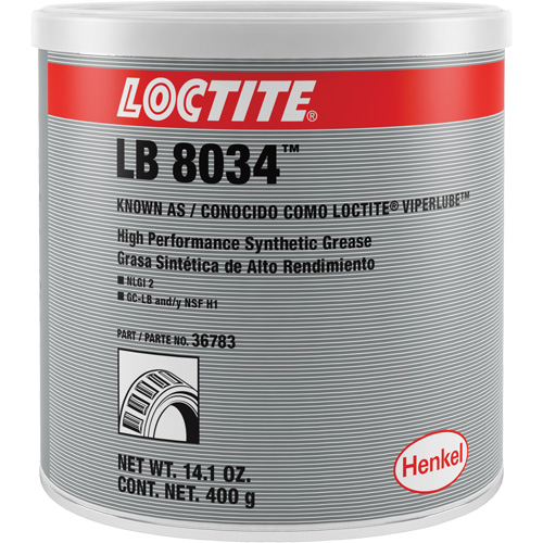 Graisse synth&eacute;tique haute performance ViperLube, 514 g, Canette TGS INDUSTRIEL