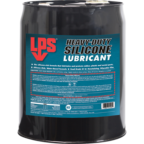 Heavy-Duty Silicone Lubricant, Pail TGS INDUSTRIEL