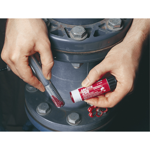 Compos&eacute; de blocage 268 Quickstix, Rouge, &eacute;lev&eacute;, 9 g, B&acirc;ton TGS INDUSTRIEL