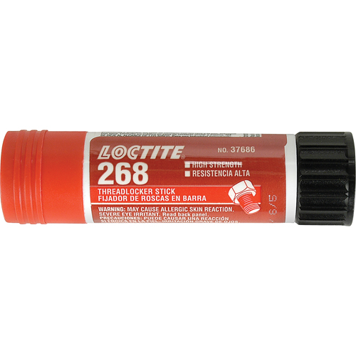 Compos&eacute; de blocage 268 Quickstix, Rouge, &eacute;lev&eacute;, 19 g, B&acirc;ton TGS INDUSTRIEL