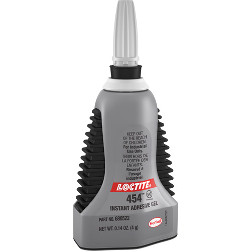Quicktite Instant Adhesive Gel, Clear, Bottle, 0.14 fl. oz. TGS INDUSTRIEL