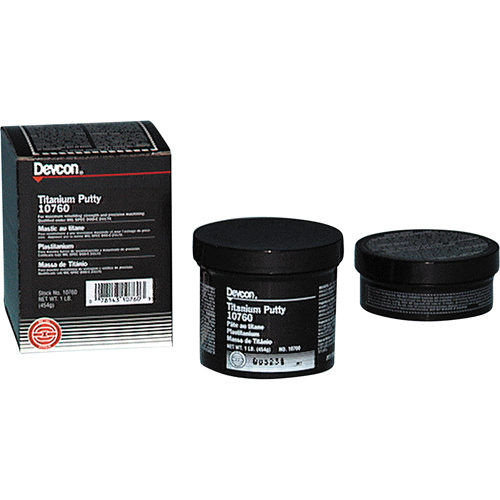 Mastic de titane, 1 lb, R&eacute;cipient TGS INDUSTRIEL