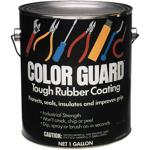 Color Guard Tough Rubber Coating, Red, Gallon TGS INDUSTRIEL