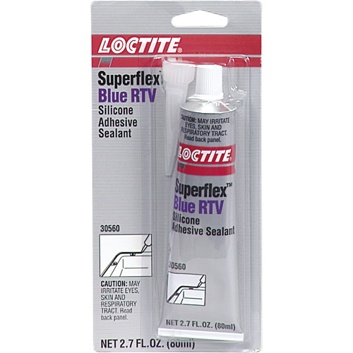 Superflex RTV Silicone Adhesive Sealant, Tube, Blue TGS INDUSTRIEL