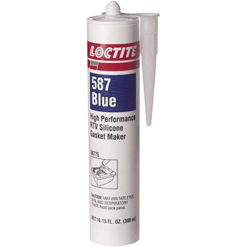 587 High Performance RTV Silicone Gasket Maker, Cartridge, Blue TGS INDUSTRIEL