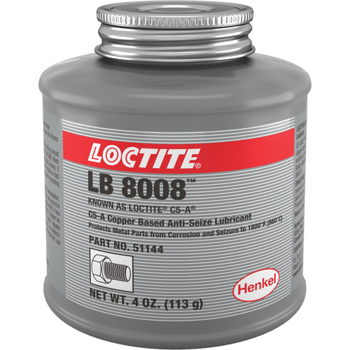 Copper Based Anti-Seize Lubricant, 4 oz., Brush Top Can, 1800°F (982°C) Max Temp. TGS INDUSTRIEL