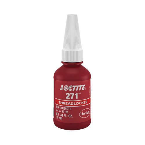 Threadlocker 271 , Red, High, 10 ml, Bottle TGS INDUSTRIEL