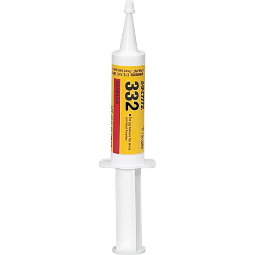Structural Adhesive 332 Severe Environment , 623 g., Syringe, Amber TGS INDUSTRIEL