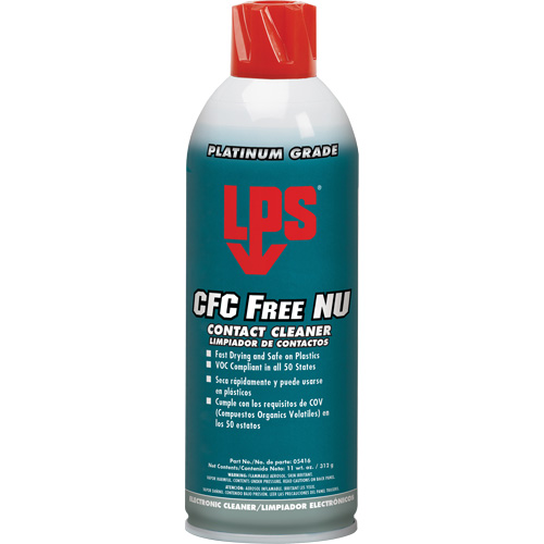 Nettoyant pour contacts NU LVC sans CFC, Canette a&eacute;rosol TGS INDUSTRIEL