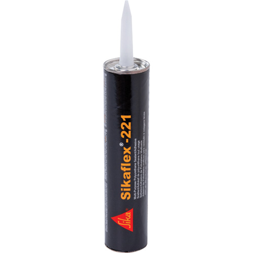Sikaflex&reg; 221 Polyurethane Adhesive, 10.3 oz., Black TGS INDUSTRIEL