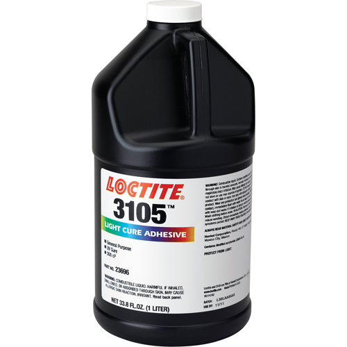 Acrylique &agrave; s&eacute;chage par photo polym&eacute;risation 3105, 1 L TGS INDUSTRIEL