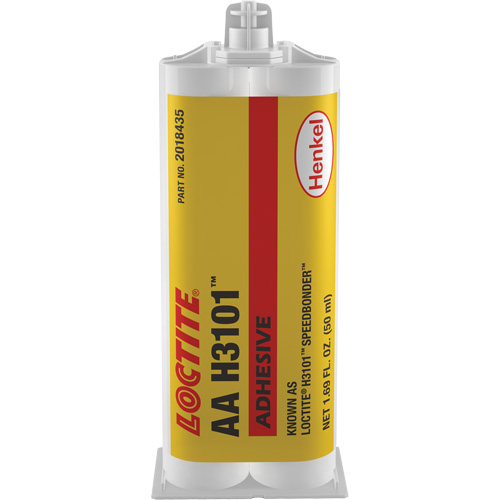 Speedbonder H3101 Adhesive, Two-Part, Dual Cartridge, 50 ml, Clear TGS INDUSTRIEL