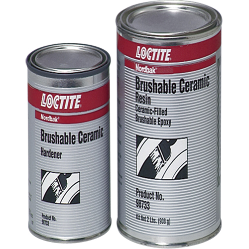 Nordbak Brushable Ceramic, 2 lbs., Kit, Grey TGS INDUSTRIEL
