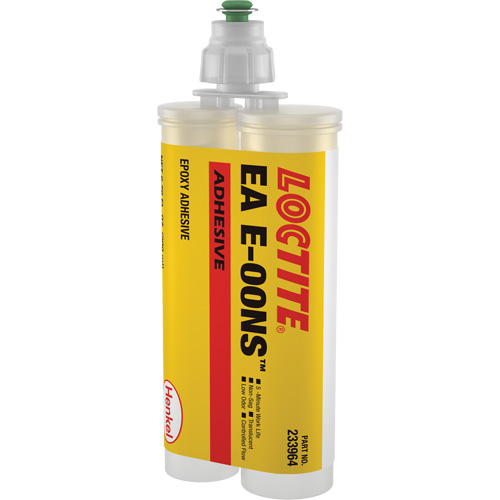 E-00NS Hysol&reg; Epoxy Adhesive, 200 ml, Dual Cartridge, Two-Part, Translucent TGS INDUSTRIEL