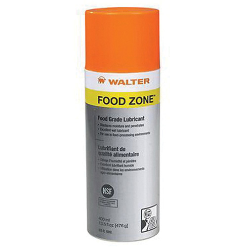 Lubrifiant alimentaire tout usage FOOD ZONE, Canette a&eacute;rosol TGS INDUSTRIEL