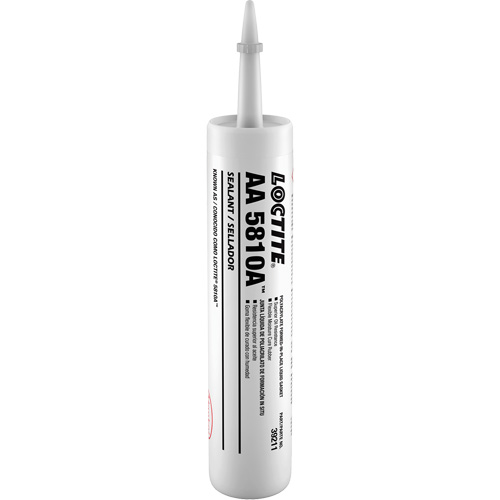 Agent d'&eacute;tanch&eacute;it&eacute; en polyacrylate pour joints de s&eacute;rie 5810A, Cartouche, Noir TGS INDUSTRIEL