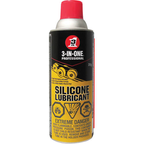 3-IN-1&reg; Silicone Lubricant, Aerosol Can TGS INDUSTRIEL