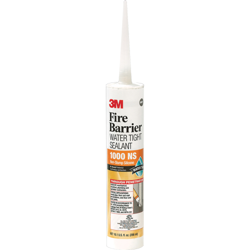 Scellant ignifuge, 0,3 L, Cartouche, Gris TGS INDUSTRIEL