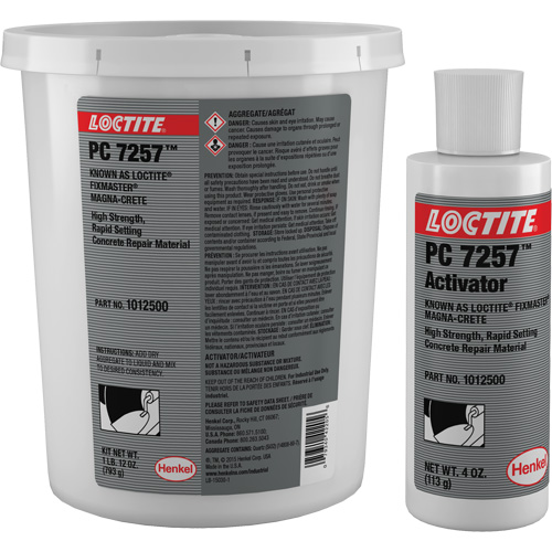Fixmaster&reg; Magna-Crete&reg; Concrete Repair, Kit, Grey TGS INDUSTRIEL