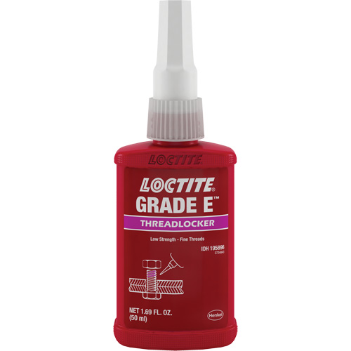 Threadlocker 080 Grade E, Purple, Low, 50 ml, Bottle TGS INDUSTRIEL