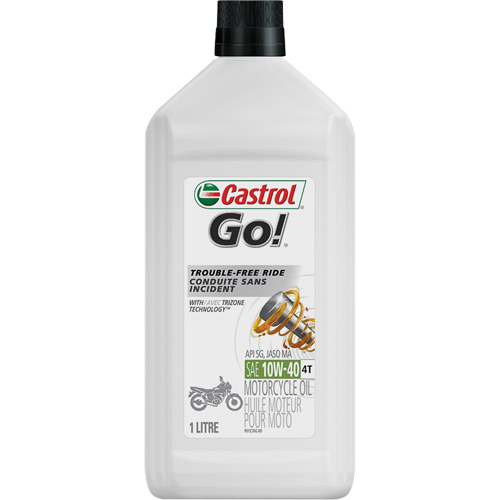 GRANDPRIX&reg; 4 STROKE 10W40 Motorcycle Oil, 1 L, Bottle TGS INDUSTRIEL