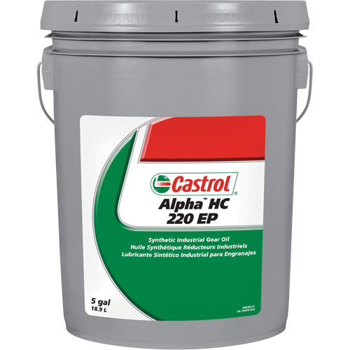 Alpha HC EP 220 Synthetic Industrial Gear Oil, 18.93 L TGS INDUSTRIEL
