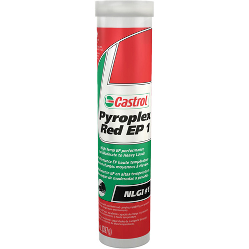 5125 Pyroplex Red #1, 400 g, Cartouche, 502°F (260°C) temp&eacute;rature max. TGS INDUSTRIEL