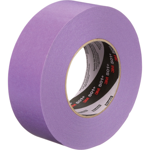 501+ Specialty High-Temperature Masking Tape, 36 mm (1-1/2") x 55 m (180'), Purple TGS INDUSTRIEL