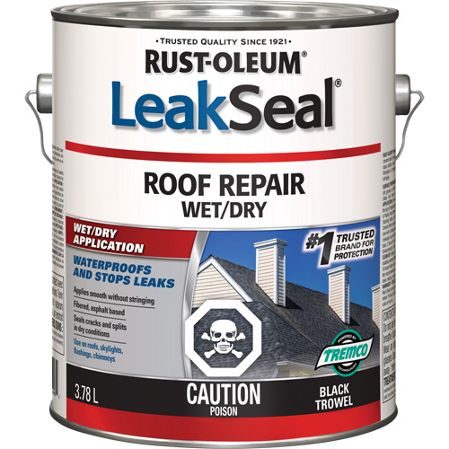 Produit de r&eacute;paration de toit sec/humide LeakSeal TGS INDUSTRIEL