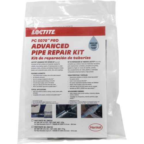 4" Advanced Pipe Repair Kit TGS INDUSTRIEL