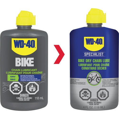 Bike Dry Chain Lubricant, Bottle TGS INDUSTRIEL