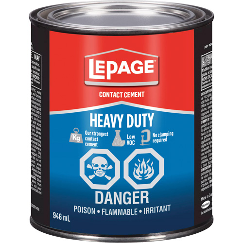 Adh&eacute;sif de contact puissant, Canette, 946 ml, Ambr&eacute;e TGS INDUSTRIEL