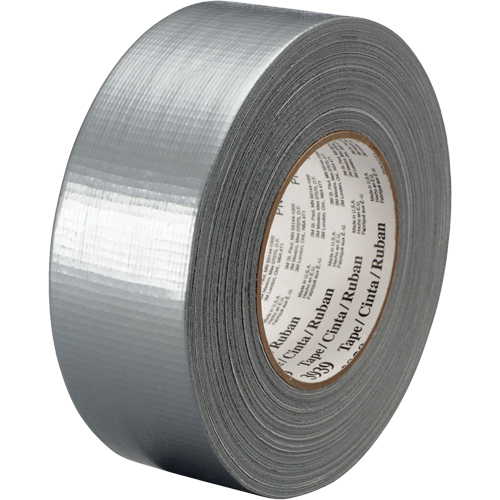 3939 Duct Tape, 9 mils, Silver, 25.4 mm (1") x 55 m (180') TGS INDUSTRIEL