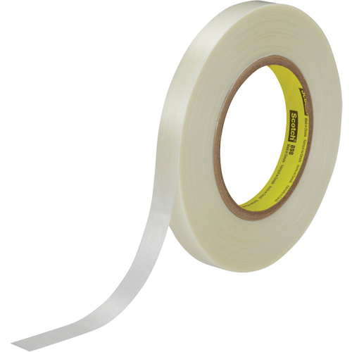 Ruban renforc&eacute; de filaments Scotch, &eacute;paisseur 6,6 mils, 9 mm (0,35") x 55 m (180')  TGS INDUSTRIEL