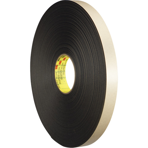 Double-Coated Foam Tape, 66 m (216') L x 12.7 mm (1/2") W, 31 mils, Polyethylene TGS INDUSTRIEL