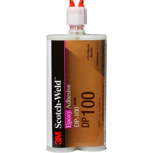 Scotch-Weld Adhesive, 200 ml, Cartridge, Two-Part, Translucent TGS INDUSTRIEL