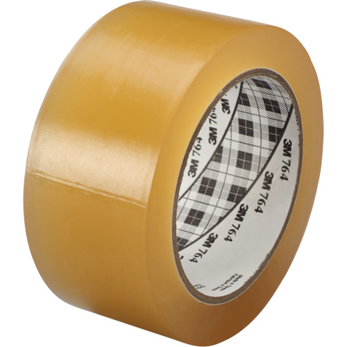 Ruban en vinyle pour travaux g&eacute;n&eacute;raux 764, 25,4 mm (1") la x 32,9 m (108') lo, 5 mils, Transparent TGS INDUSTRIEL