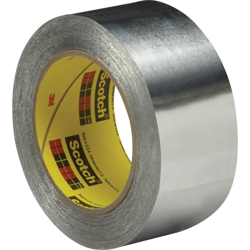 Feuille d'aluminium autocollante, &eacute;paisseur 2 mils, 51 mm (2") x 55 m (180') TGS INDUSTRIEL