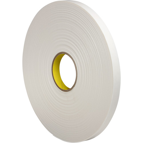Foam Tape, 16.5 m (54') L x 18 mm (3/4") W, 6 mils, Urethane TGS INDUSTRIEL
