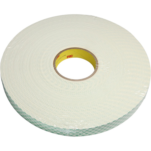 Foam Tape, 33 m (108') L x 25.4 mm (1") W, 1.5 mils, Urethane TGS INDUSTRIEL
