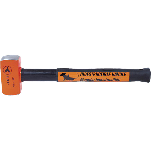 USH-416 Masse &agrave; manche indestructible pour usage tr&egrave;s intensif, 4 lb, 16", Prise Acier plein TGS INDUSTRIEL