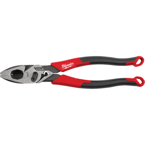 Lineman's Comfort Grip Pliers with Crimper & Bolt Cutter TGS INDUSTRIEL